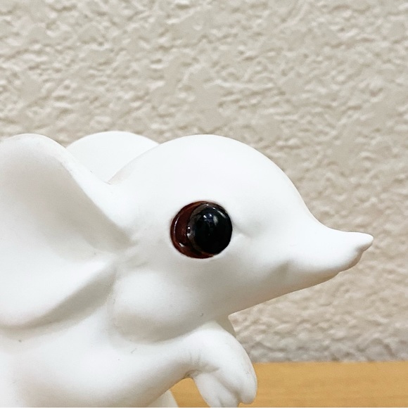 Rare Vintage Fine Bone China White Mouse Freeman for George Good Mouse Figurine - Picture 2 of 12